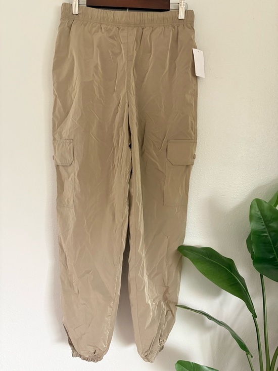 Good American Pants - Good American Olive-Taupe Cargo Jogger Pants
